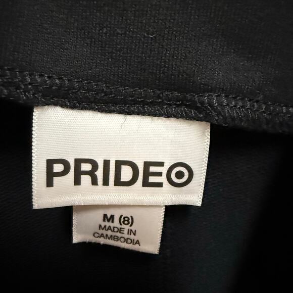 NEW PRIDE Romper from Target – Girls M (8) – “Be Kind” Rainbow Design – Black - Picture 5 of 5